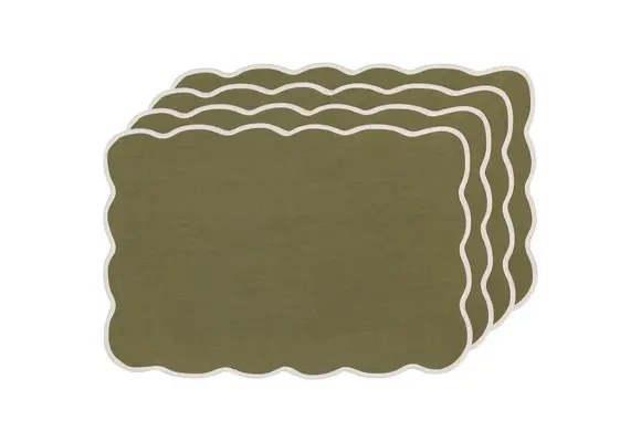 Florence Placemat - Olive Branch S/4