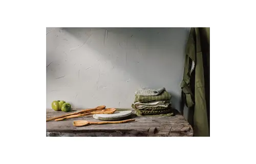 Heirloom Knit Potholder Olive Branch