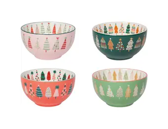 Glitzmas Everyday Bowls Set of 4