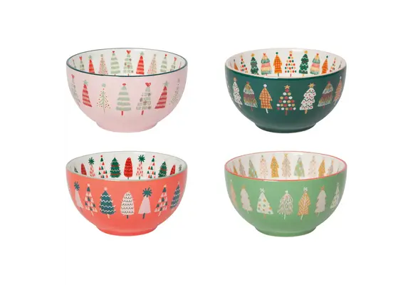 Glitzmas Everyday Bowls Set of 4