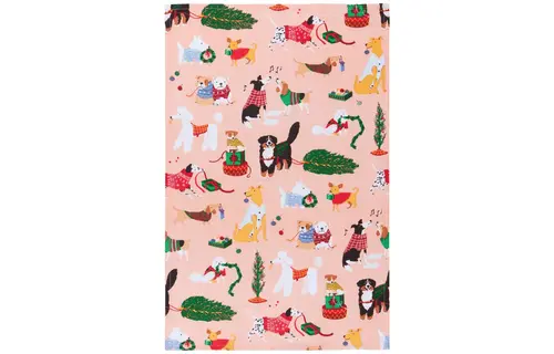 Dishtowel Set of 2 Holiday Hounds