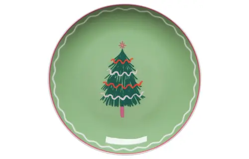 Glitzmas Appetizer Plates Set of 4
