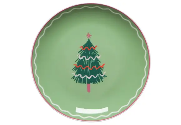 Glitzmas Appetizer Plates Set of 4