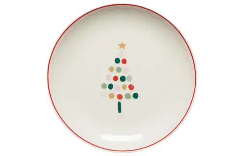Glitzmas Appetizer Plates Set of 4