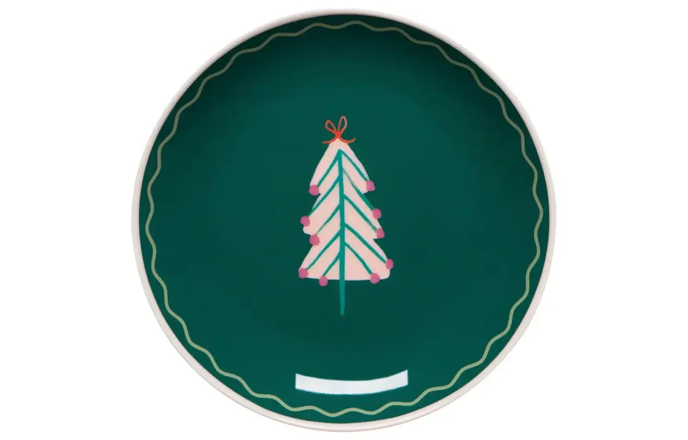 Glitzmas Appetizer Plates Set of 4