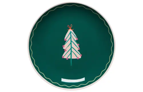 Glitzmas Appetizer Plates Set of 4