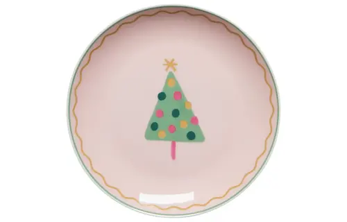 Glitzmas Appetizer Plates Set of 4