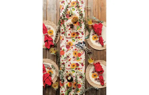 Table Runner 13" X 72" Sunflower Splendor
