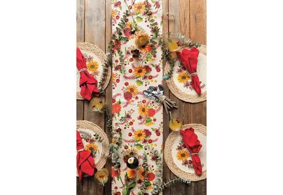 Table Runner 13" X 72" Sunflower Splendor