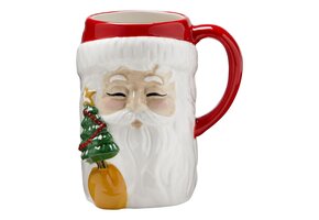 Vintage Santa Mug Tall