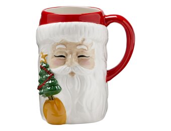 Vintage Santa Mug Tall
