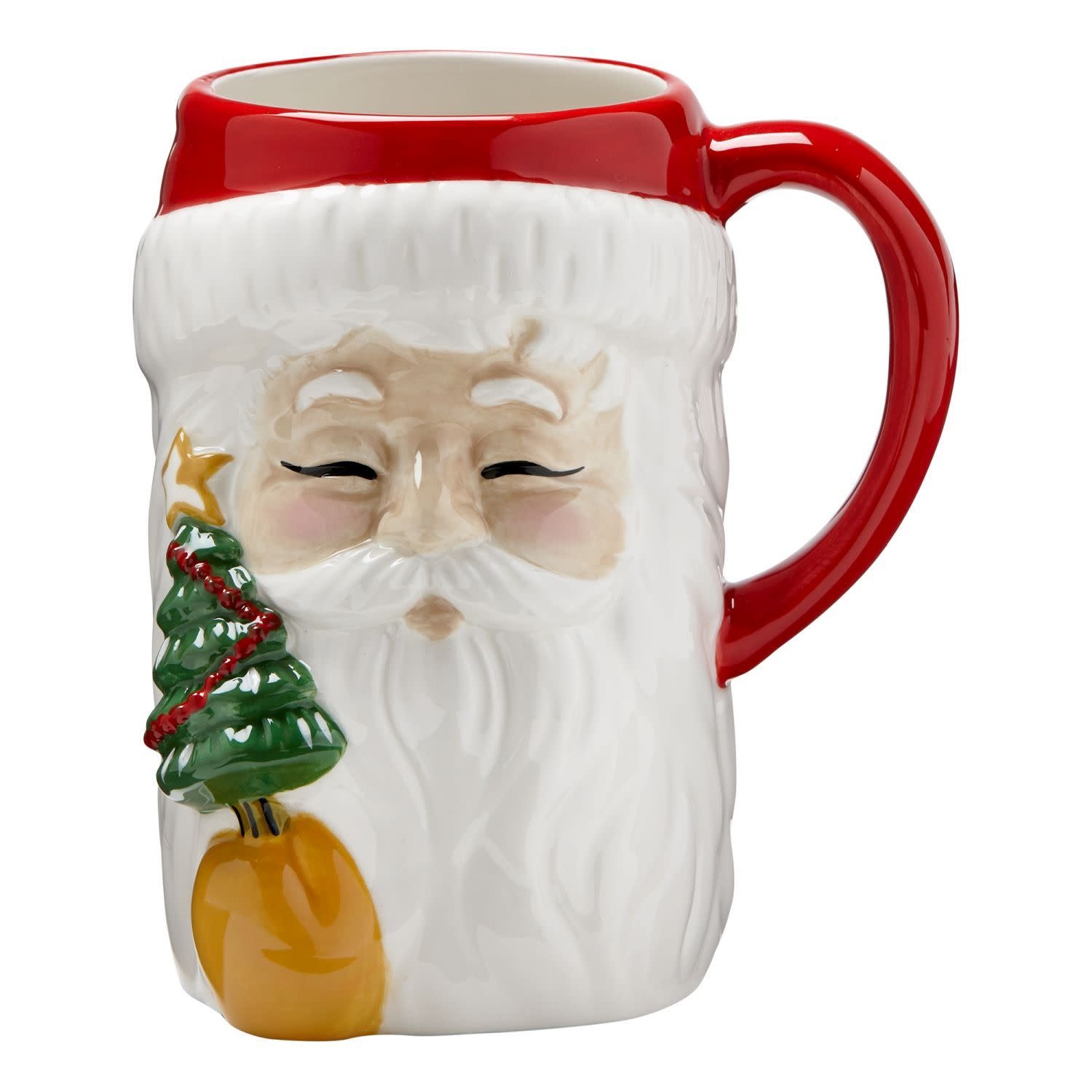 Vintage Santa Mug Tall