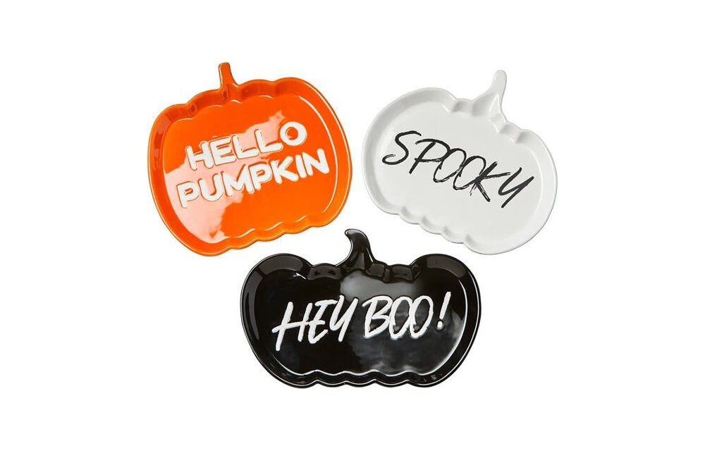 Pumpkin Appetizer Plate ASMT