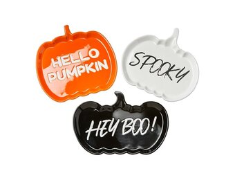 Pumpkin Appetizer Plate ASMT