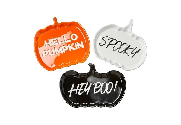 Pumpkin Appetizer Plate ASMT