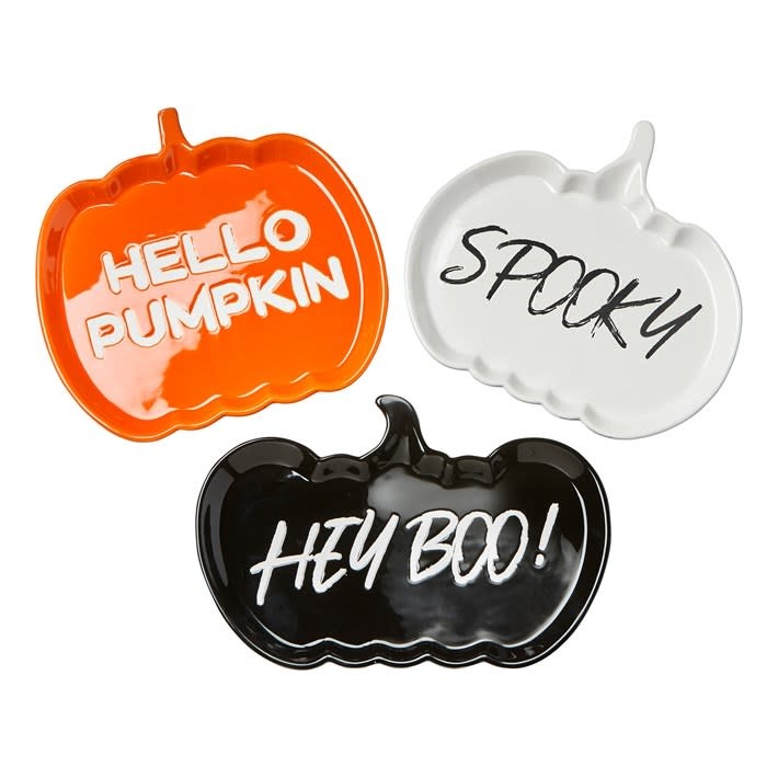 Pumpkin Appetizer Plate ASMT