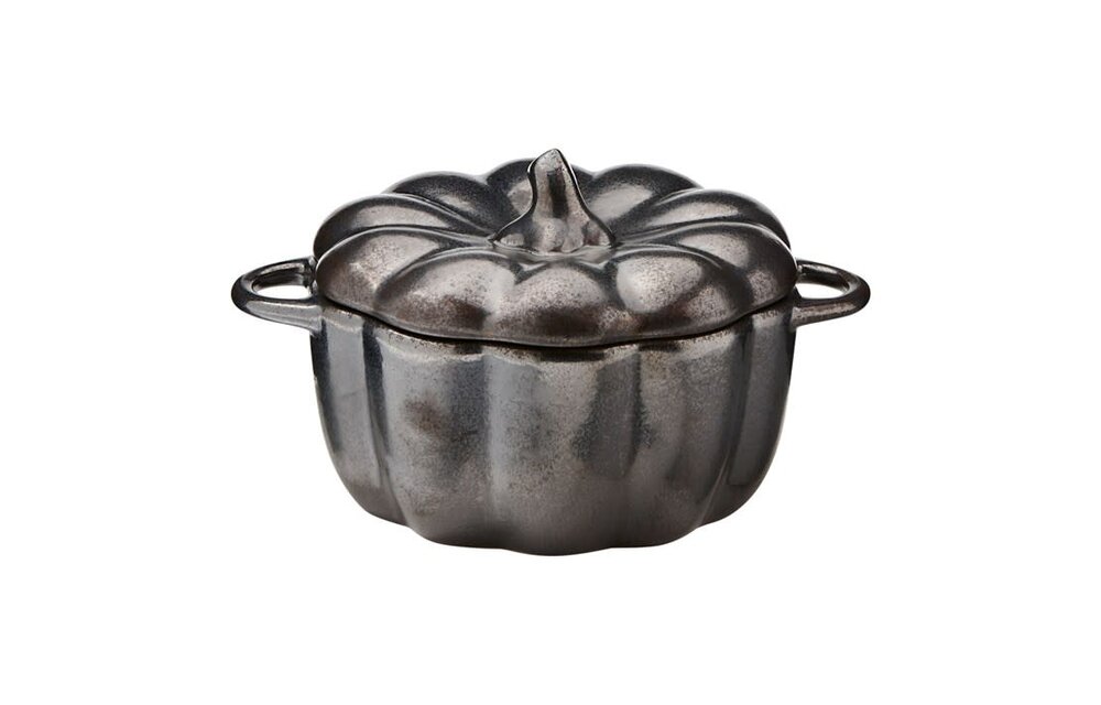 Individual Grey Pumpkin Baker