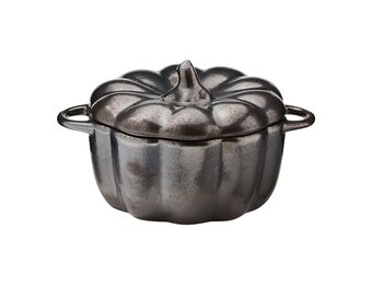 Individual Grey Pumpkin Baker