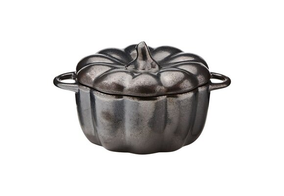 Individual Grey Pumpkin Baker