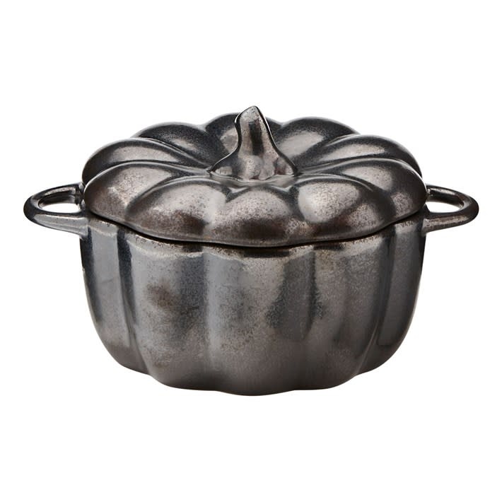 Individual Grey Pumpkin Baker