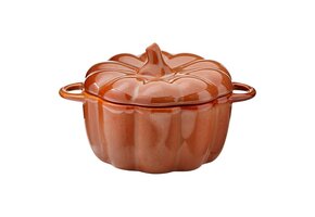 Individual Orange Pumpkin Baker