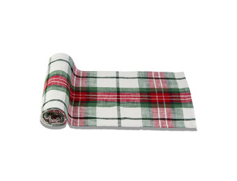 Runner Festive Plaid