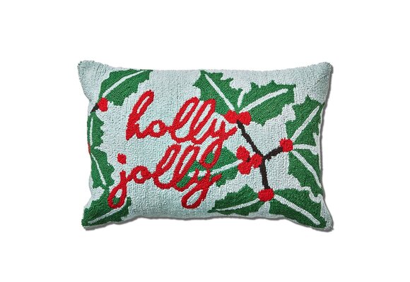 Holly Berry Lumbar Pillow