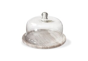 Onyz Marble Board w/ Glass Dome Set