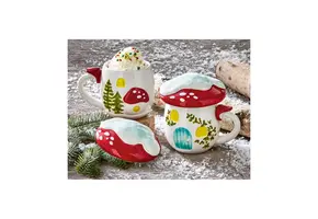 Mushroom Lidded Mug