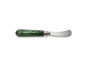 Glass Handle Spreader Green