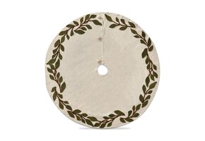 Balsam Garland Bells Tree Skirt