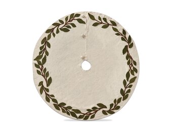 Balsam Garland Bells Tree Skirt