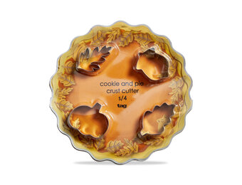 Fall Cookie/Pie Crust Cutter S/4