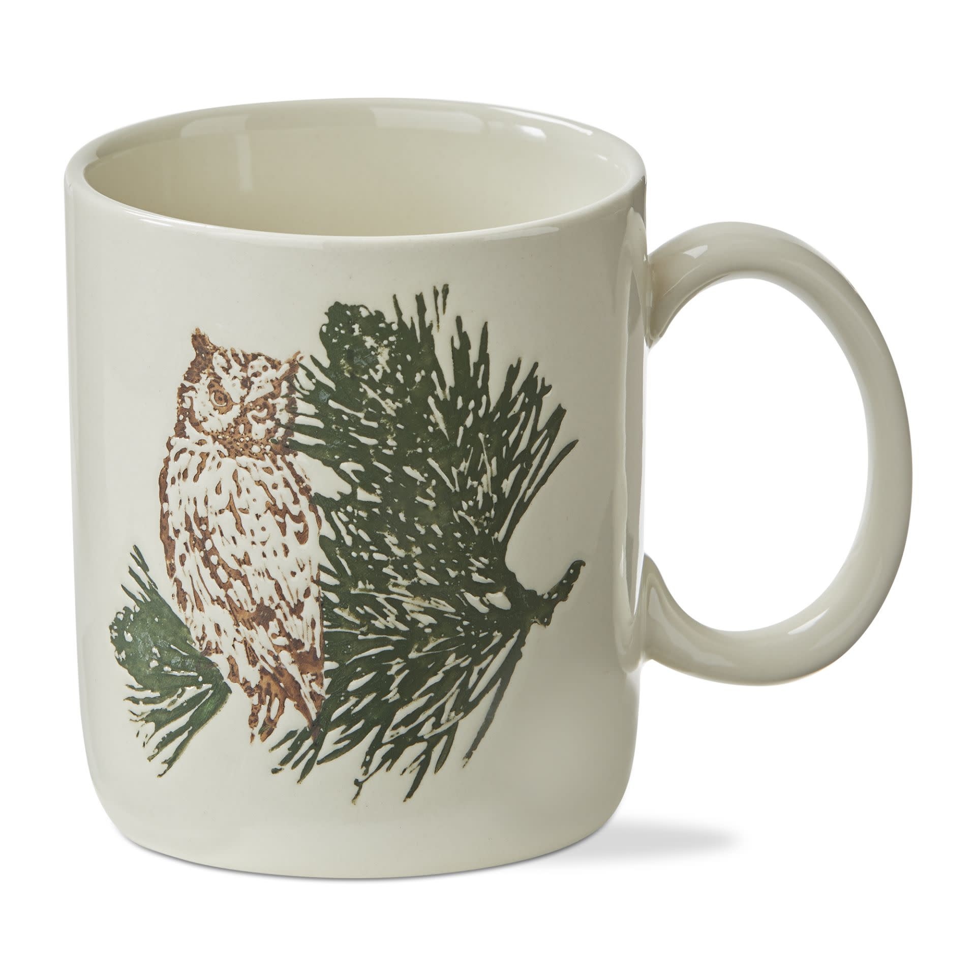 Wilde Pine Trees Owl Mug