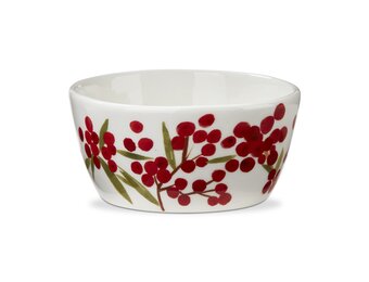 Sprig Snack Bowl Red Multi