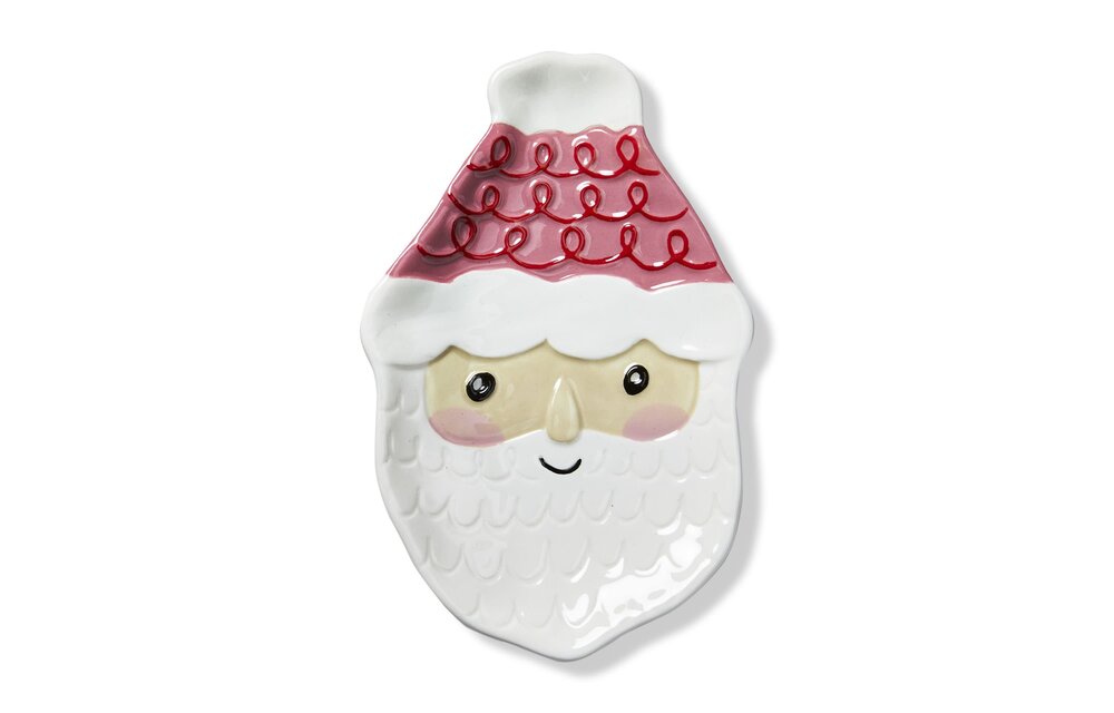 Santa Tidbit Plate