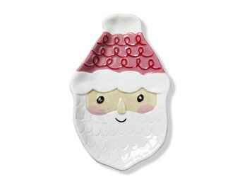 Santa Tidbit Plate