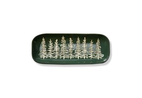 Wilde Pine Tree Rectangle Platter