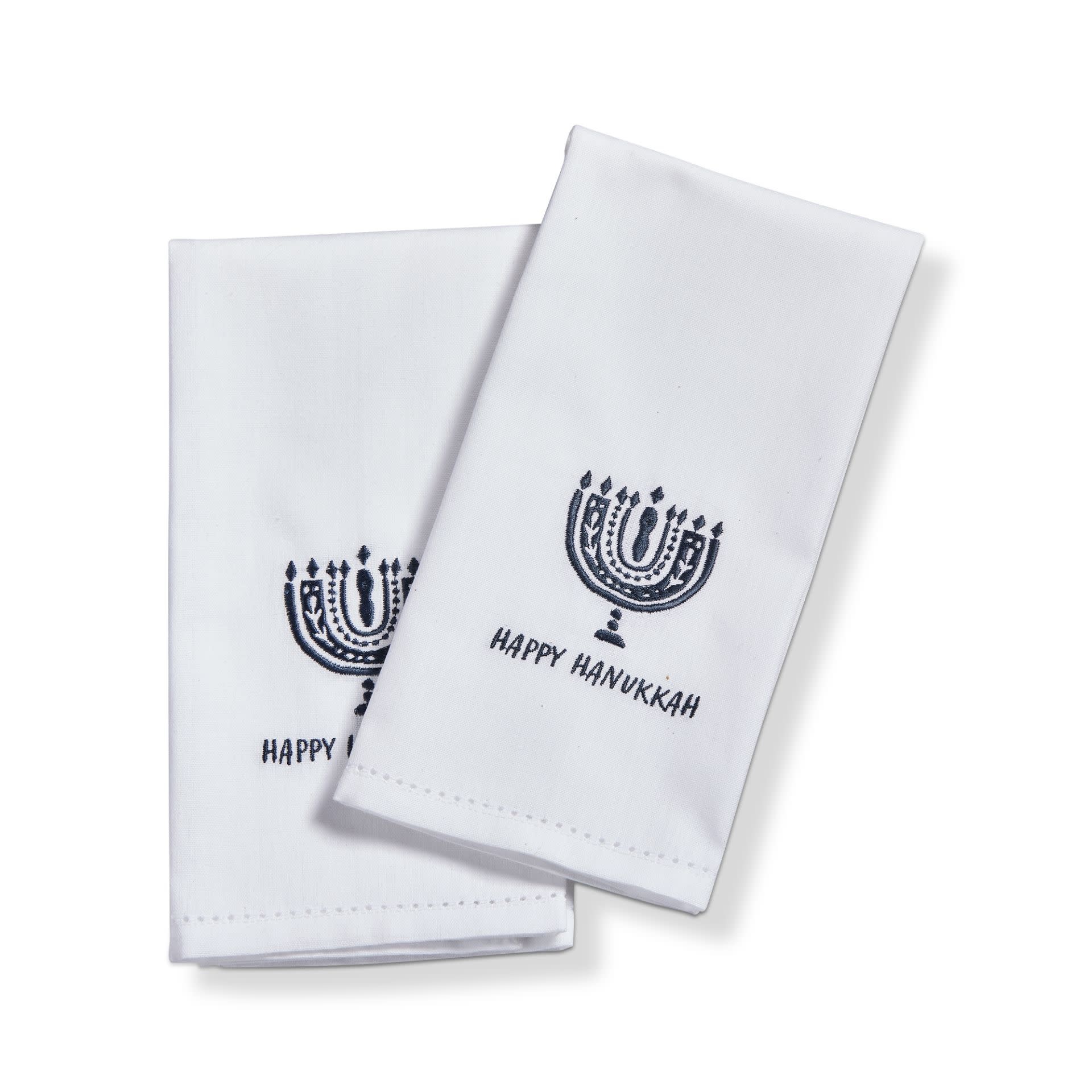 Happy Hanukkah Guest Towel Set of 2