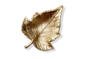 Gold Maple Leaf Platter