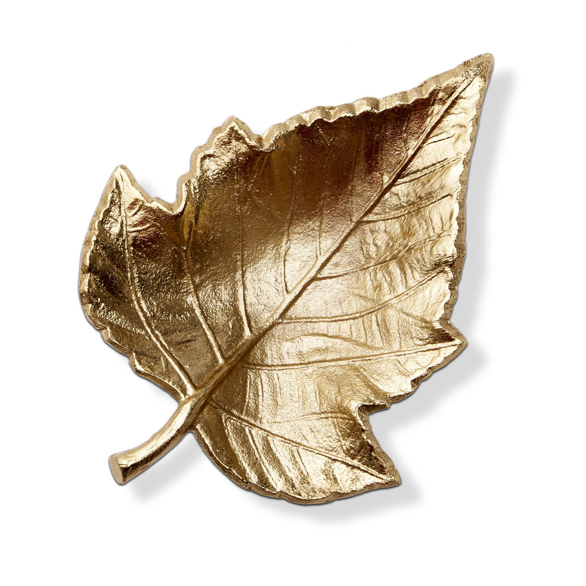 Gold Maple Leaf Platter