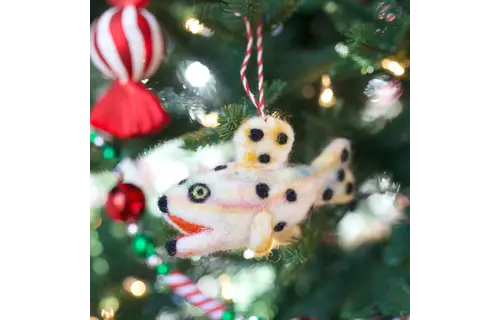 Trout Felt Wool Chirstmas Ornament