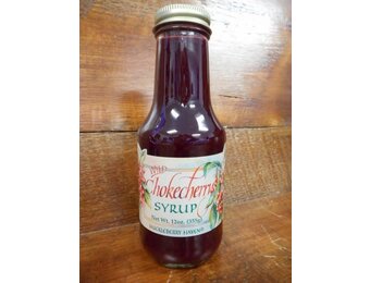 Wild Chokecherry Syrup, 12oz