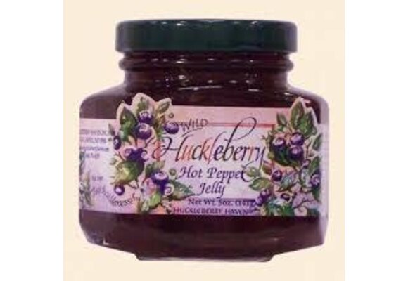 Wild Huckleberry Hot Pepper Jelly, 5oz