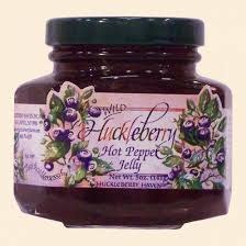 Wild Huckleberry Hot Pepper Jelly, 5oz