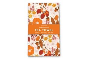 Pumpkin Patch Tea Towel