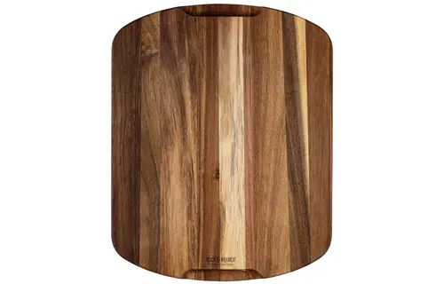 Carving Board Rock & Branch Acacia Wood 19-1/2" x 15-1/2" x 1"
