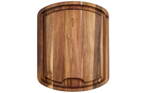 Carving Board Rock & Branch Acacia Wood 19-1/2" x 15-1/2" x 1"