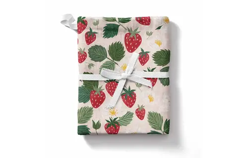 Strawberry Patch Tea Towel