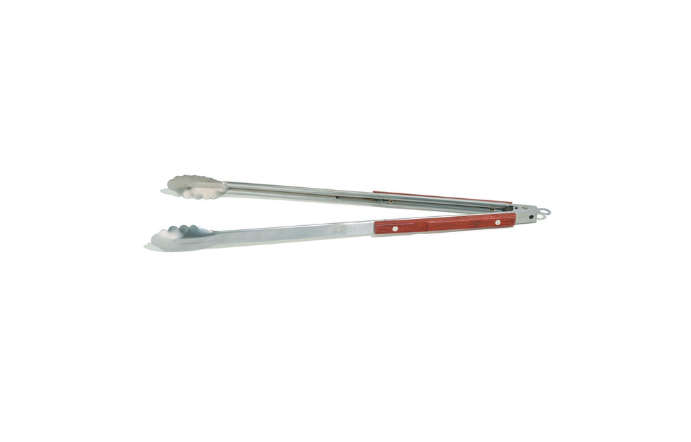 Outset Rosewood Extra-Long Locking Tongs